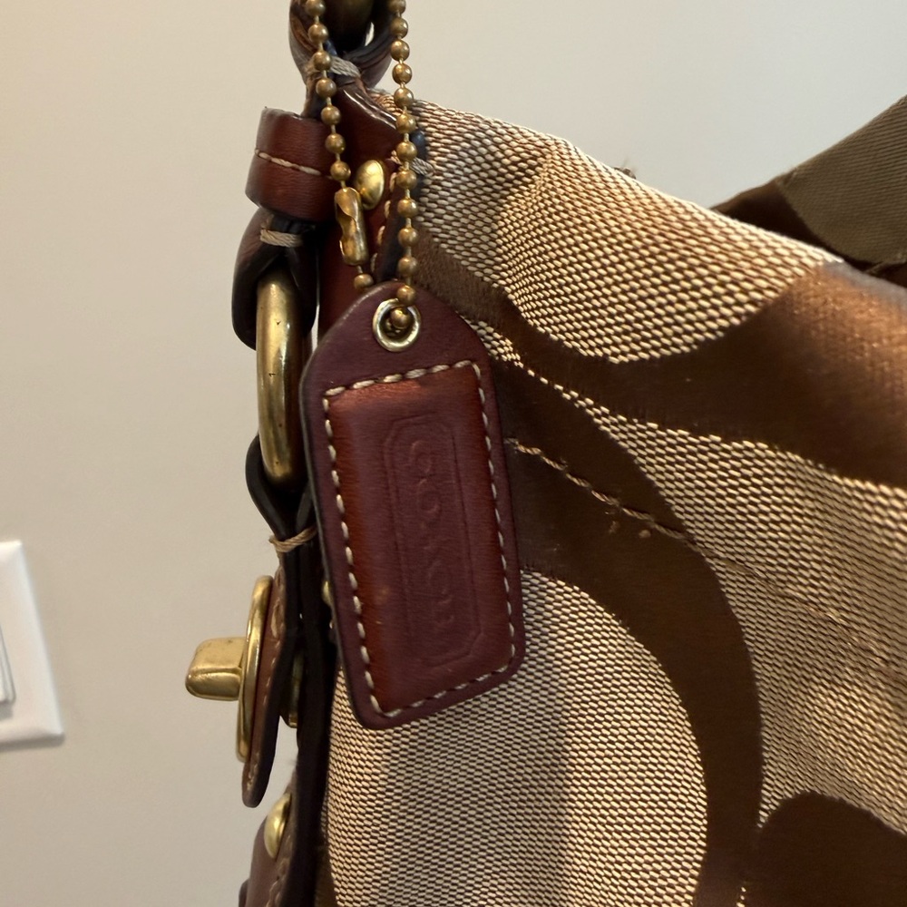 Authentic Y2K vintage coach Carly in brown - Picture 6 of 9
